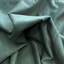 Velours glatt Lorbeerblatt  