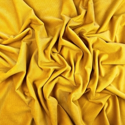 Samt glatt senfgelb (spicy mustard)  