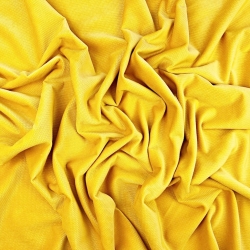 Samt glatt gelb (Aspen Gold)  
