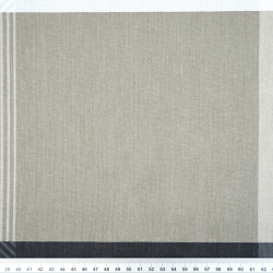 100% Baumwolle große grau-braune Karos