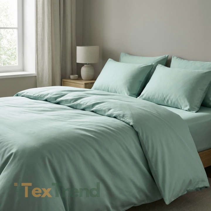 Premium Baumwollsatin - Mint
