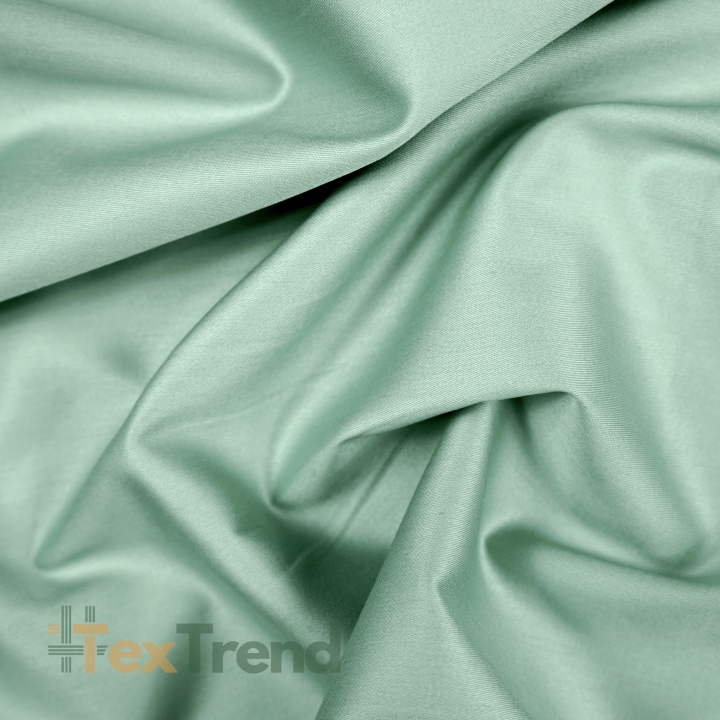 Premium Baumwollsatin in Salbeigrün (Patina) - 220 cm