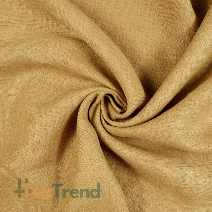 100% Stone Washed Leinen Bekleidungsstoff Rohrzucker (353) - 190 g/m²