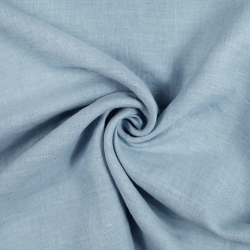 100% Stone Washed Leinen Bekleidungsstoff Grau Taube (199) - 190 g/m²