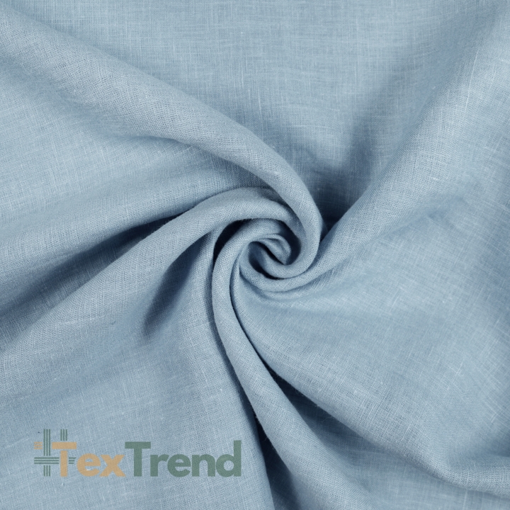 100% Stone Washed Leinen Bekleidungsstoff Grau Taube (199) - 190 g/m²