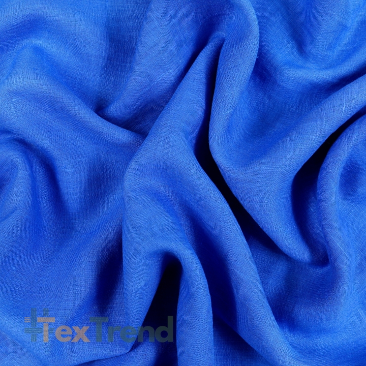 100% Stone Washed Leinen Bekleidungsstoff Saphir (1318) - 190 g/m²