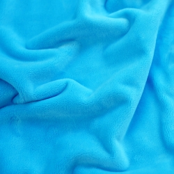 Minky glatt Premium blau (Azure)