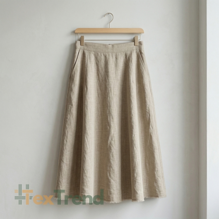 100% Stone Washed Leinen Bekleidungsstoff Erdfarben (598) - 190 g/m²