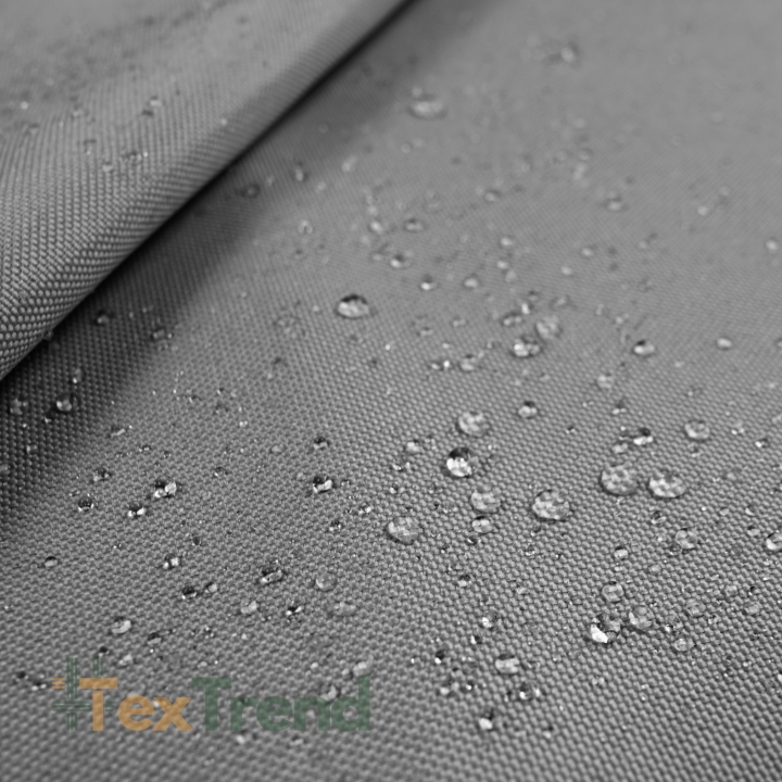 Wasserabweisender Outdoor-Stoff UV – Dunkelgraue Cordura