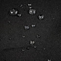 Cordura Stoff / Oxford Stoff – wasserdicht – schwarz