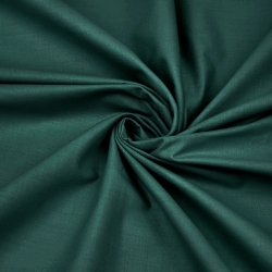 100% Baumwolle einfarbig dunkelgrün (Dark Green) - 220cm (DT)